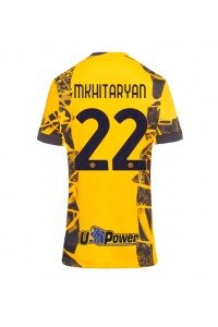 Inter Milan Henrikh Mkhitaryan #22 Voetbaltruitje 3e tenue Dames 2024-25 Korte Mouw